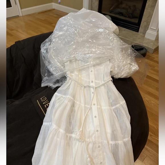 Zimmermann Teddy Scallop MIDI dress sz 1 - Picture 17 of 17